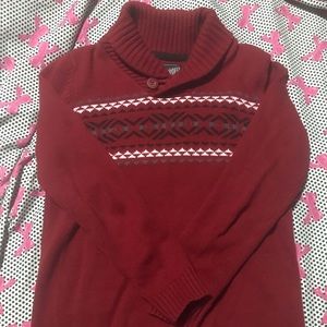 Boys large Red Sweater
